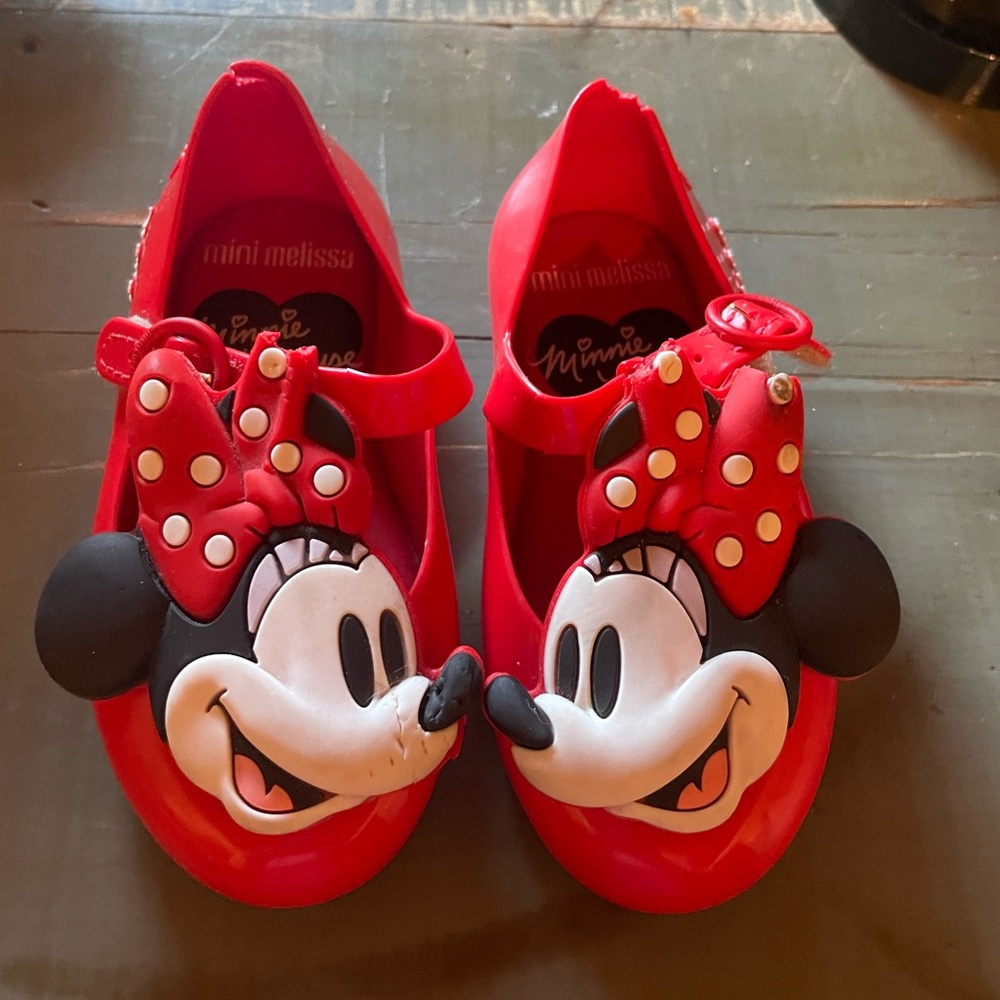 Mini Melissa Minnie Shoes (See Photos)
